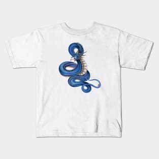 Wyrm blue Kids T-Shirt